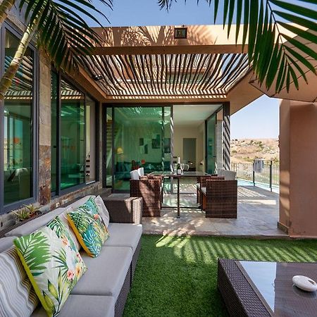 Villa Los Lagos 16 with privat Pool Salobre Golf Exterior foto