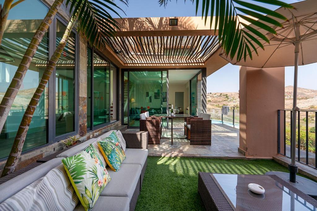 Villa Los Lagos 16 with privat Pool Salobre Golf Exterior foto