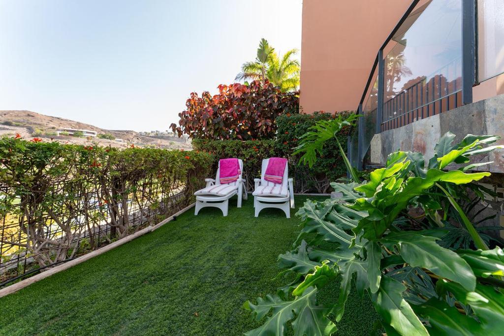 Villa Los Lagos 16 with privat Pool Salobre Golf Exterior foto