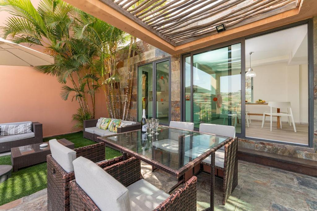 Villa Los Lagos 16 with privat Pool Salobre Golf Exterior foto