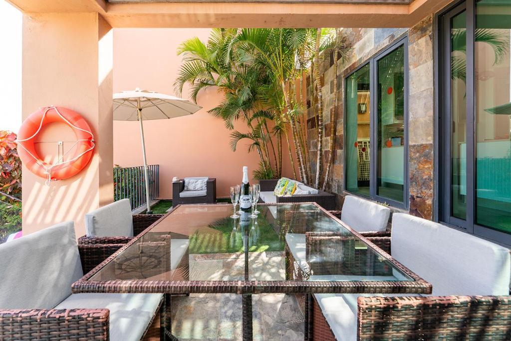 Villa Los Lagos 16 with privat Pool Salobre Golf Exterior foto