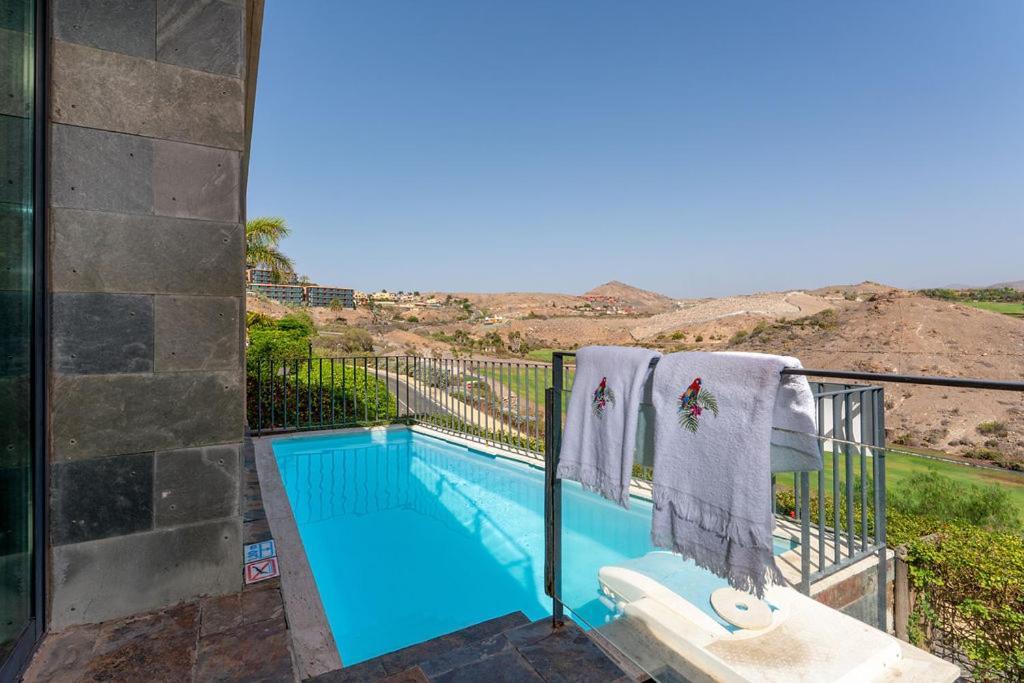 Villa Los Lagos 16 with privat Pool Salobre Golf Exterior foto