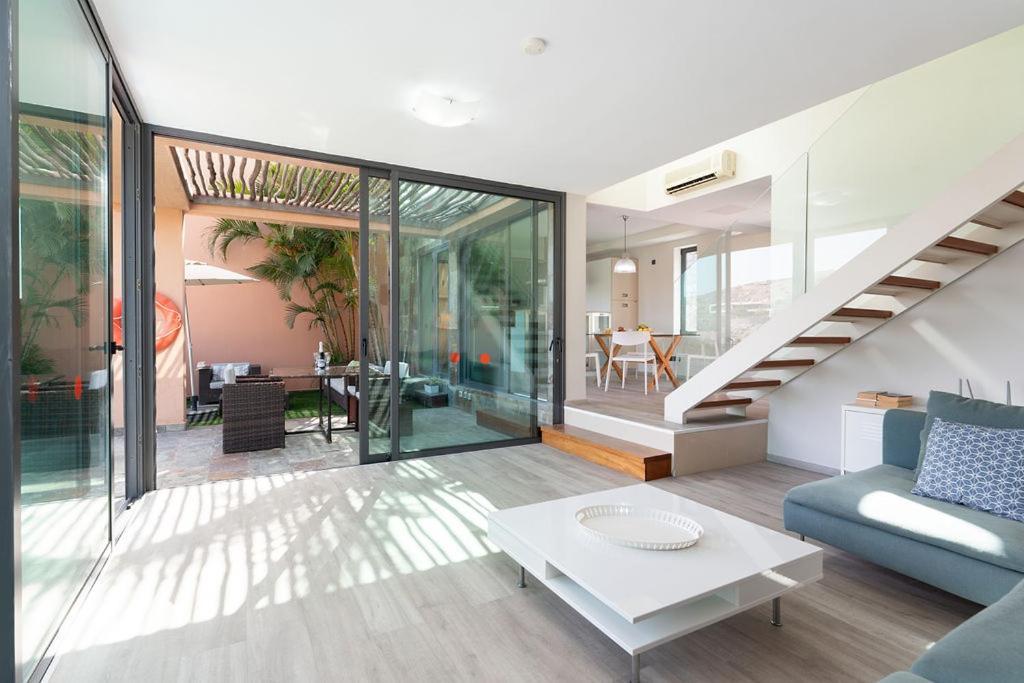 Villa Los Lagos 16 with privat Pool Salobre Golf Exterior foto